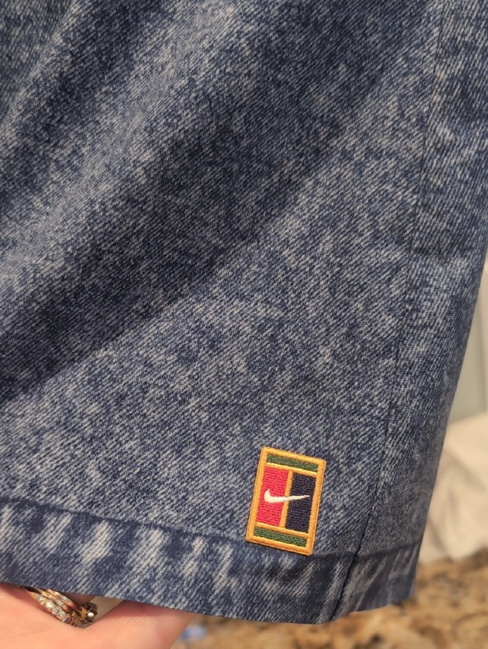 Nike Blue Denim-Effect Circle Skort - Almost New! - Picture 2 of 10